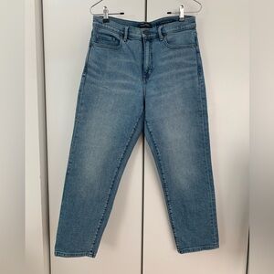 BANANA REPUBLIC PREMIUM DENIM STRAIGHT HIGH RISE JEANS SIZE 30